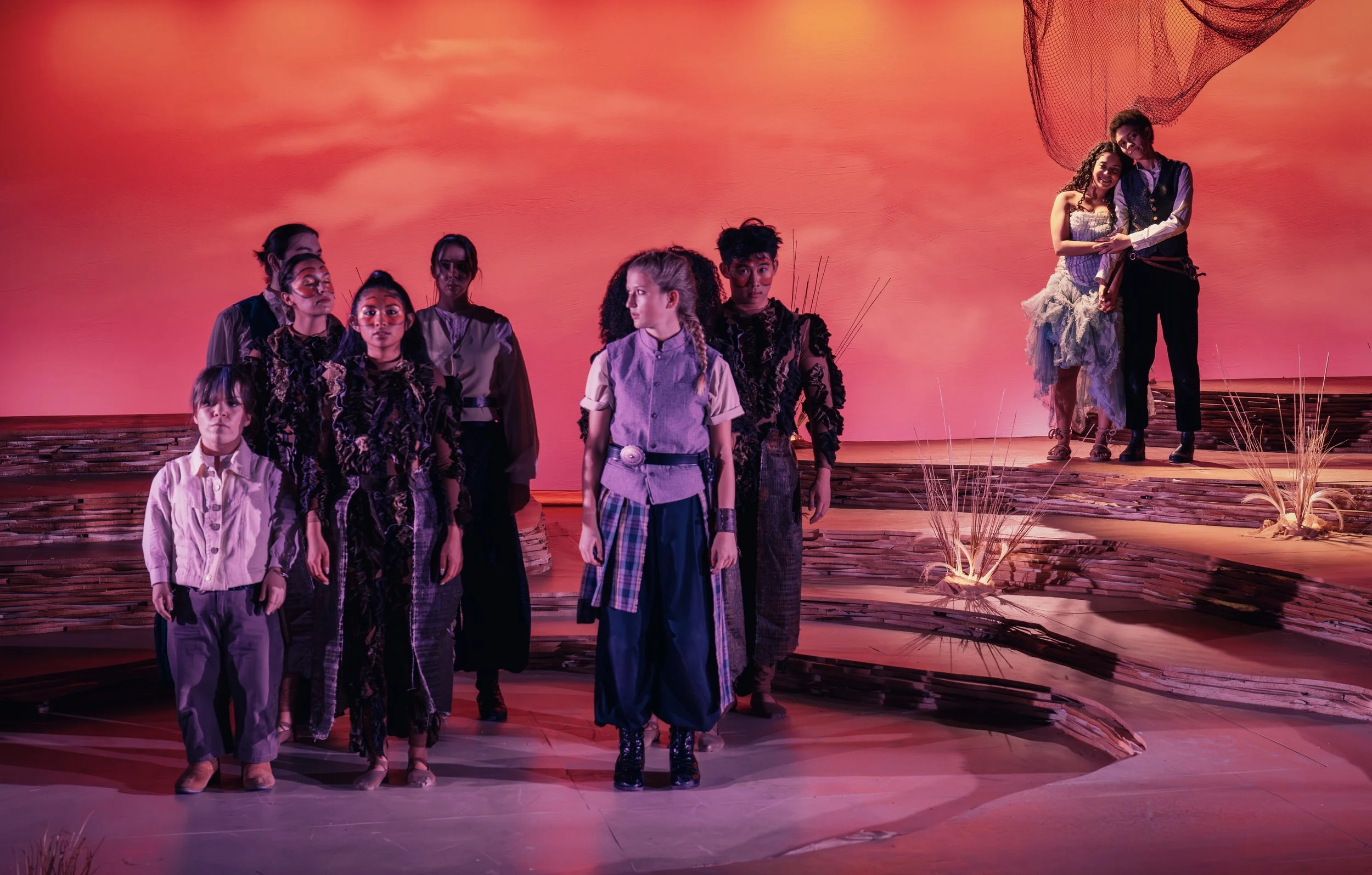 "The Tempest" - Lighting Design by Lucrecia Briceño. Associate Lighting Design by Kal Larsen