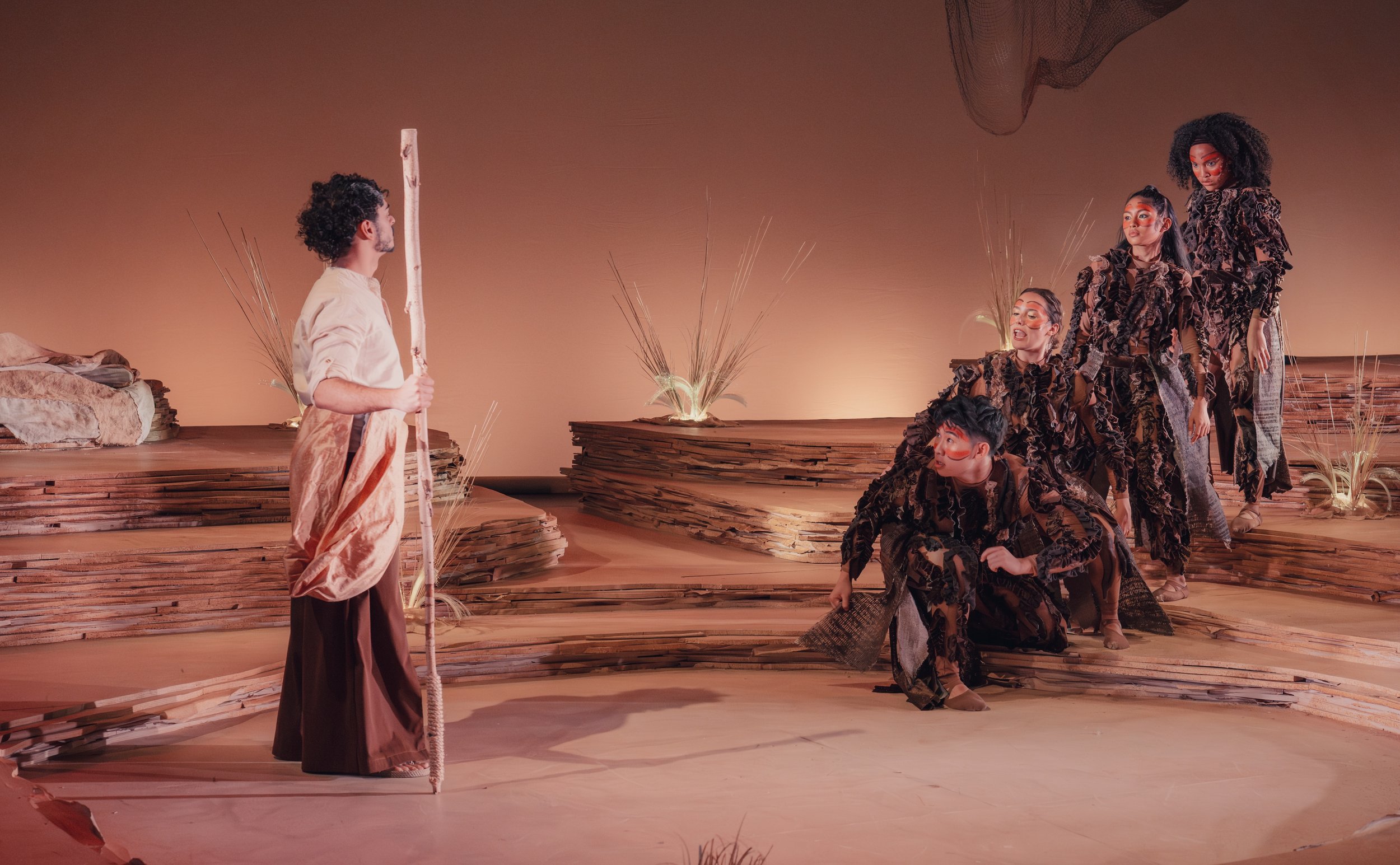 "The Tempest" - Lighting Design by Lucrecia Briceño. Associate Lighting Design by Kal Larsen