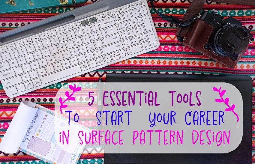 5 Essential Tools to Start Your Career in Surface Pattern Design