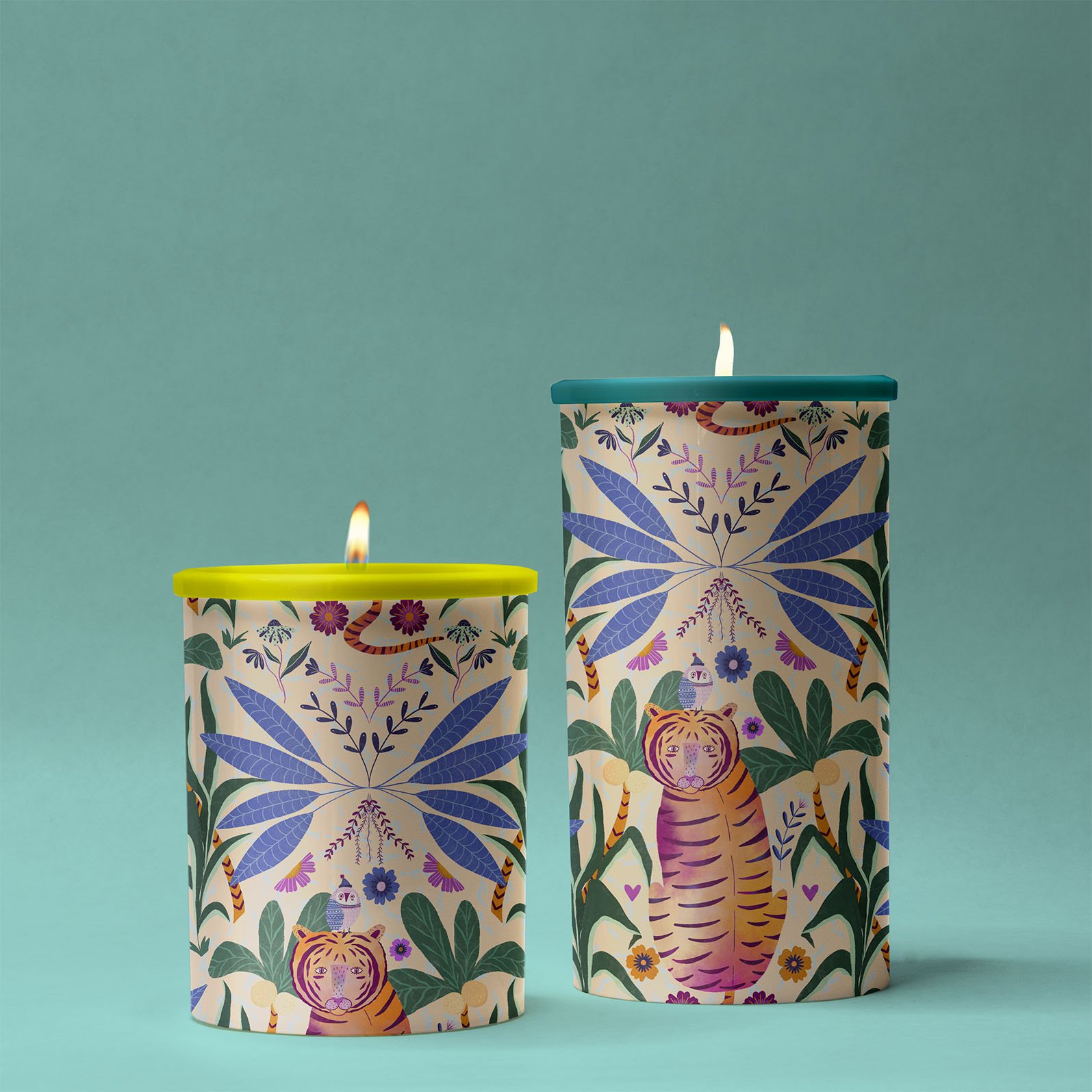 Artwork on Product - Tiger design by Cris Pliego