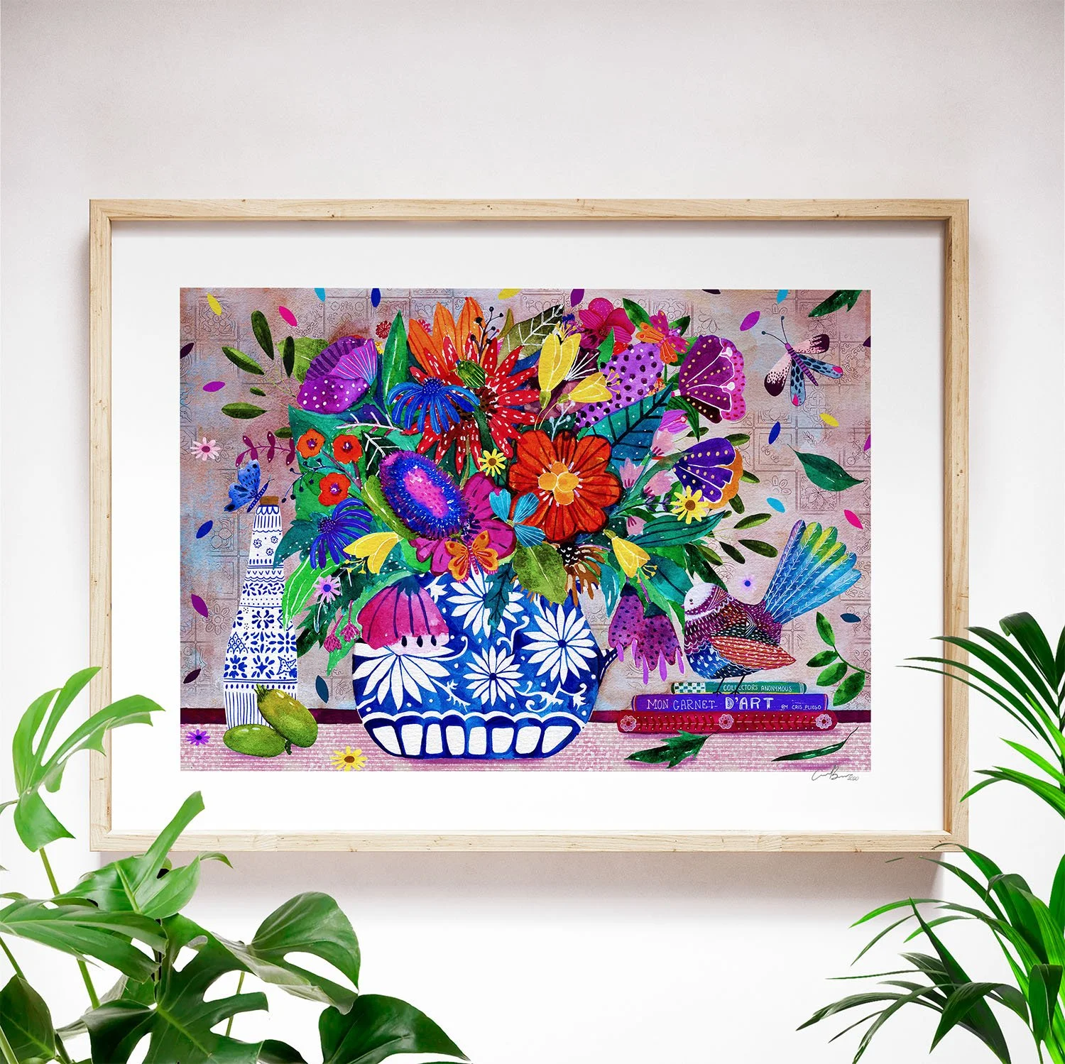 Mexico Meets Aotearoa Still Life Art Print