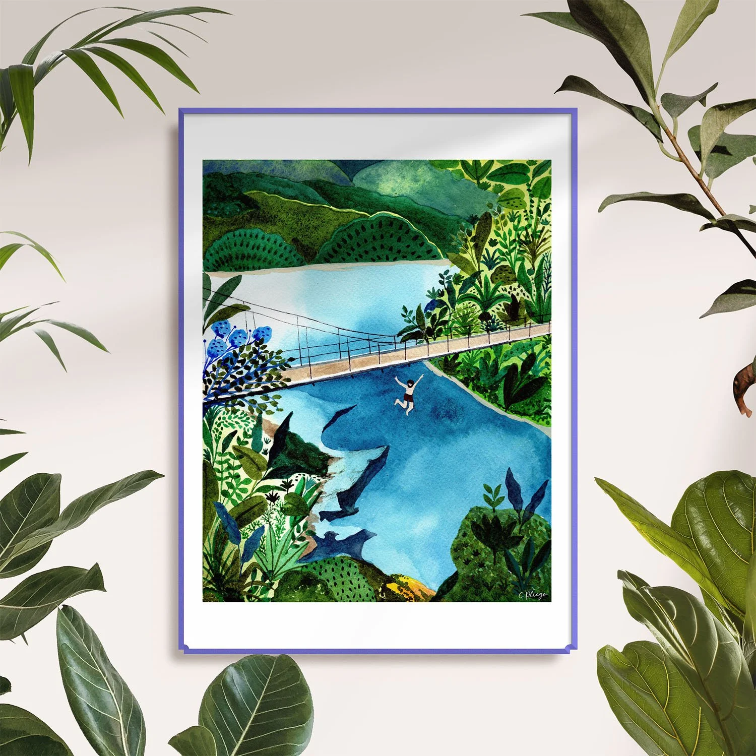 Just Jump | New Zealand Landscape Art Print