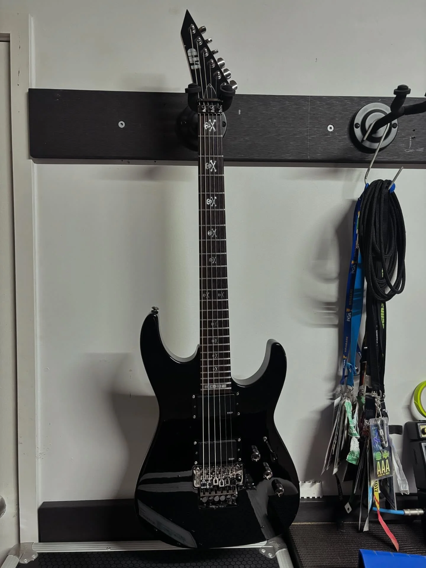 Lovely LTD / @espguitars #kirkhammett 🎸 For local client Joel - check out @tillyadead 🤘