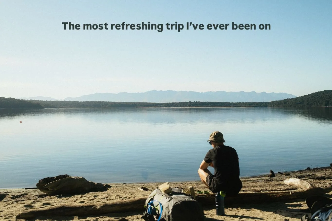 The tramp the refreshed us and sustained us &mdash; time for us to book the next one! What should we book next???