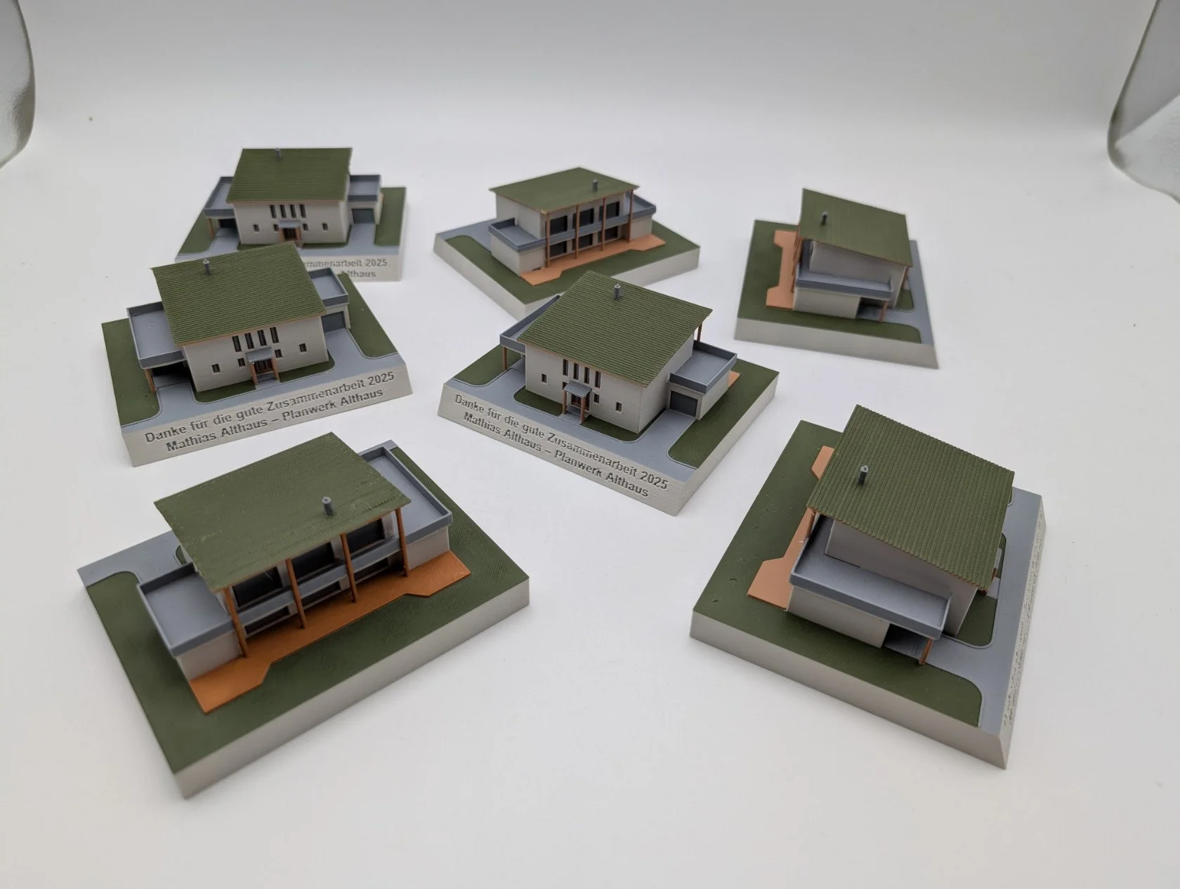 althaus3d Verkaufsmodell Serienfertigung. Architekturmodel in Bern, Schweiz, optimiert für Immobilienmarketing und Vertriebszwecke.