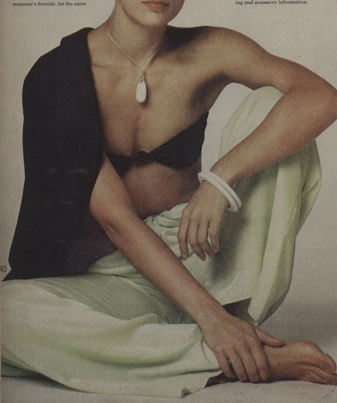 SCULPTING IN TIME // HARPER'S BAZAAR, 1974