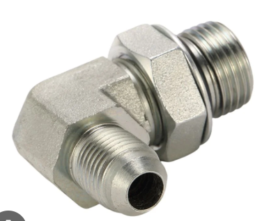 1JG9-OG JIC MALE 74"CONE X  BSP MALE O-RING (90" ELBOW)