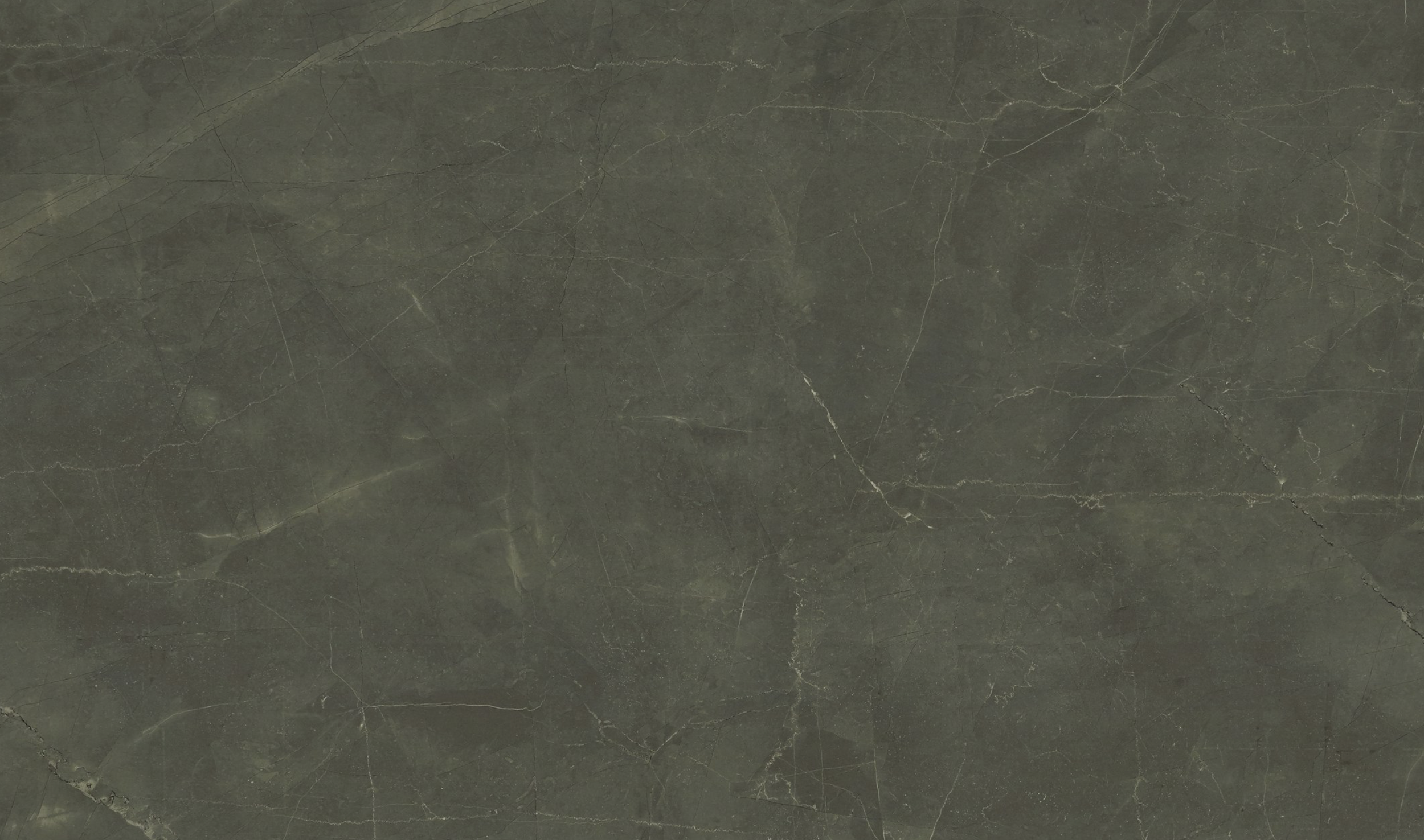Een close-up van een donkere marmeren vloer met natuurlijke aders en vlekken.