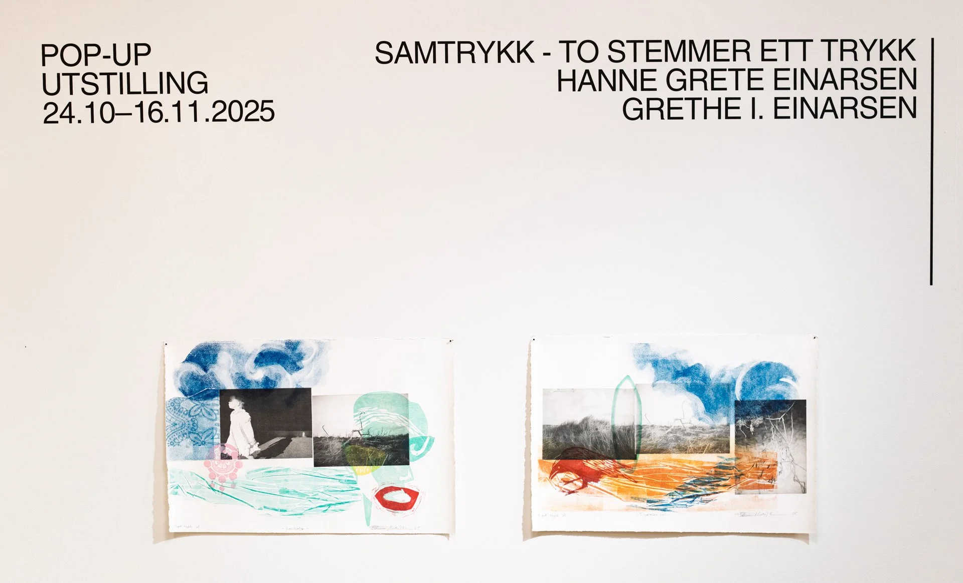 Contrepression - two voices, one print 