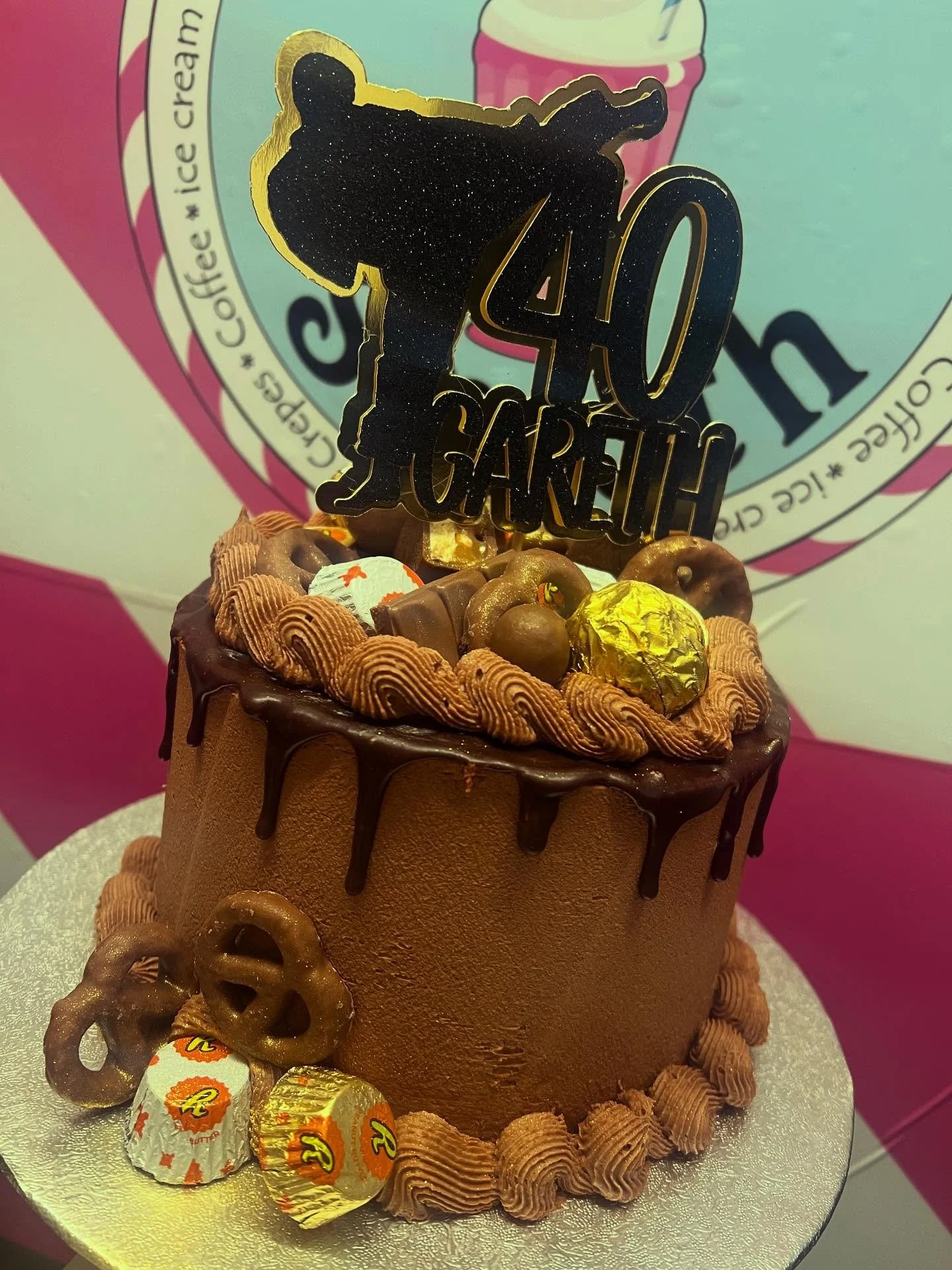 Just a cake with all his favourite things 😍