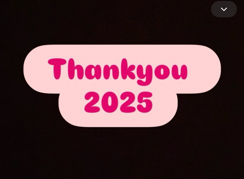 Thank you to all our wonderful customers 2025 had been a fabulous year and as always we appreciate your love &amp; support. Roll on 2026 happy new year to you all ❤️
