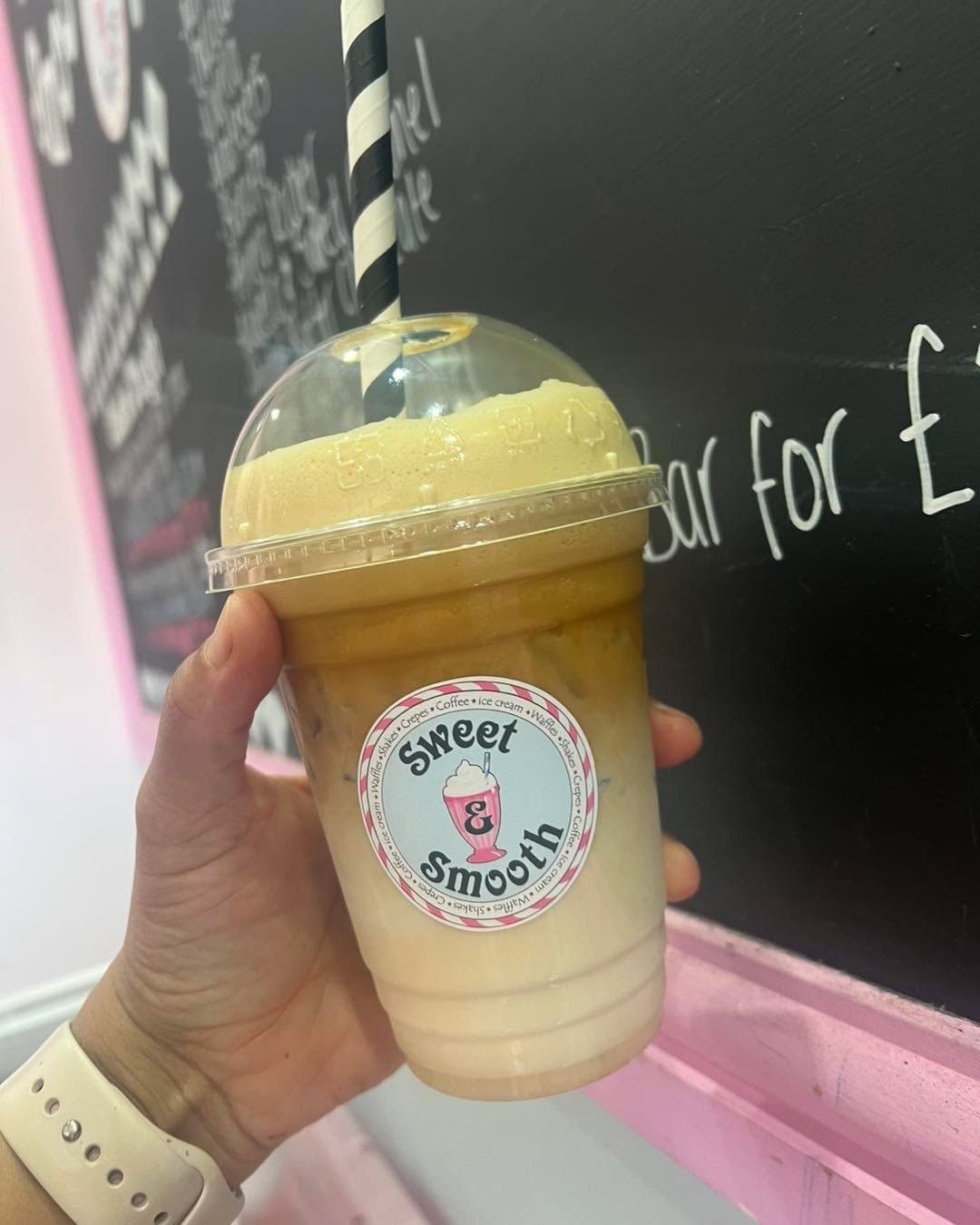 Iced coffee in this heat yes please