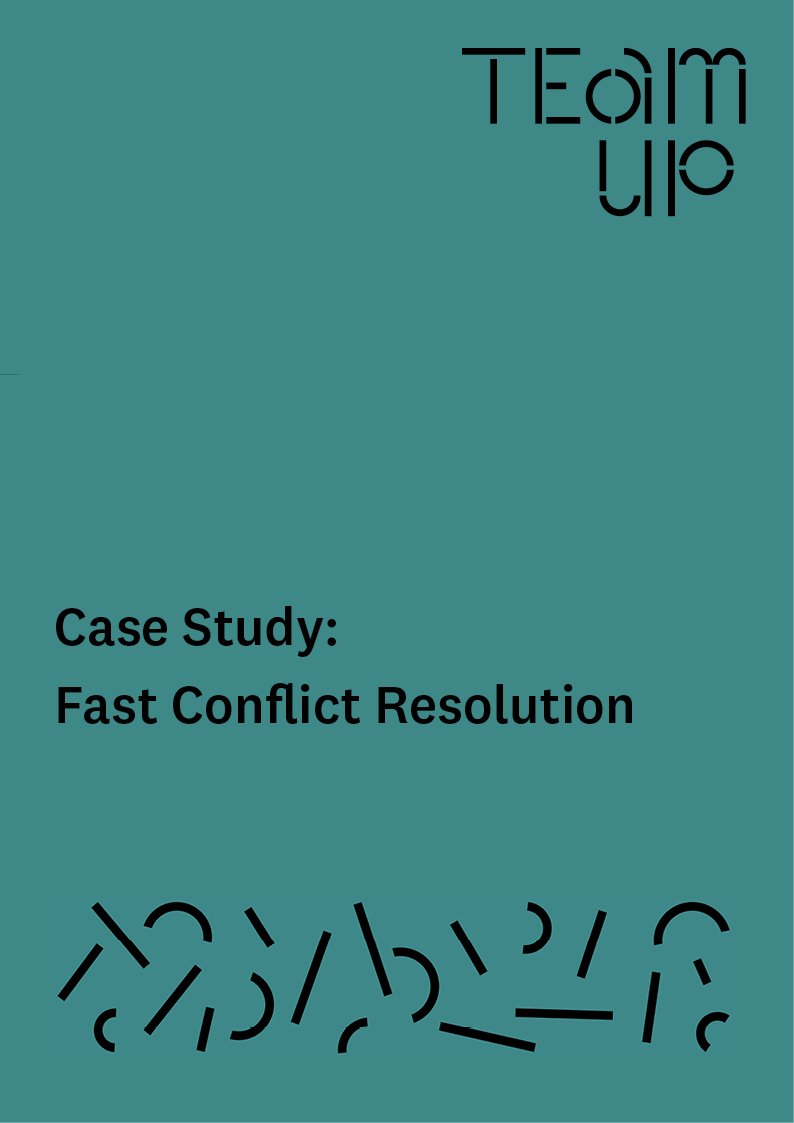 Case Study: Fast Conflict Resolution
