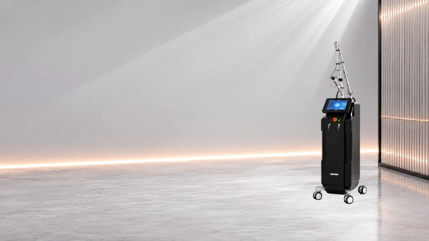 SKNPEEL CO2 laser device distributed by Anovia Aesthe.Tech in Australia and New Zealand