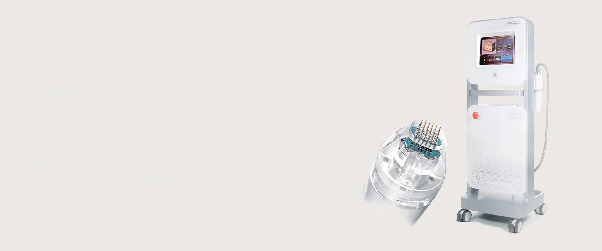 Vivace RF microneedling device by Anovia Aesthé.Tech Australia and New Zealand