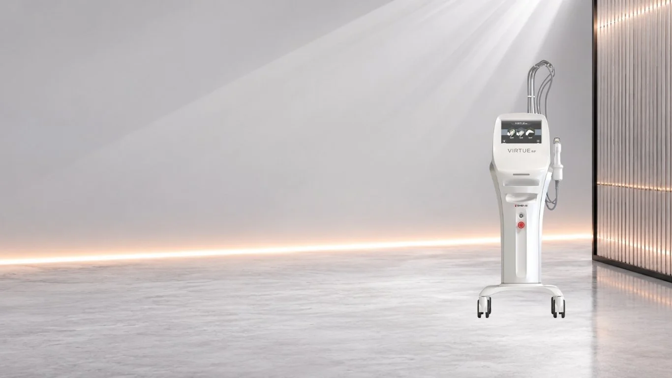 Virtue RF Advanced Microneedling device distributed by Anovia Aesthe.Tech in Australia and New Zealand
