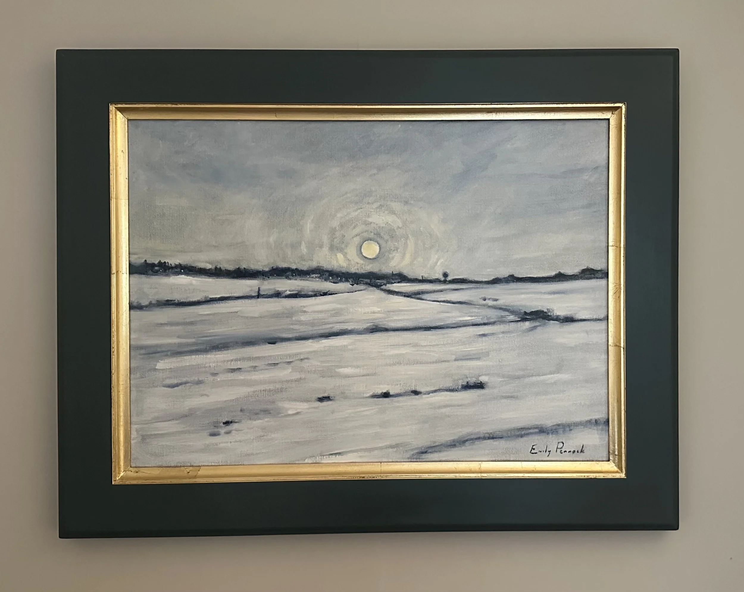 Winter, Oil on Canvas, 63x81cm, SOLD