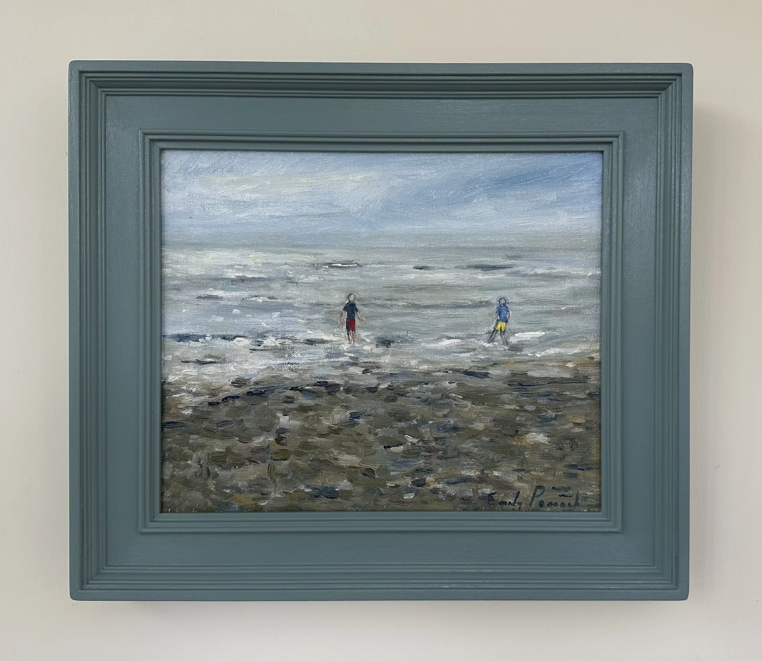 Afternoon at Winchelsea, Oil on Canvas, 31x35cm, £480