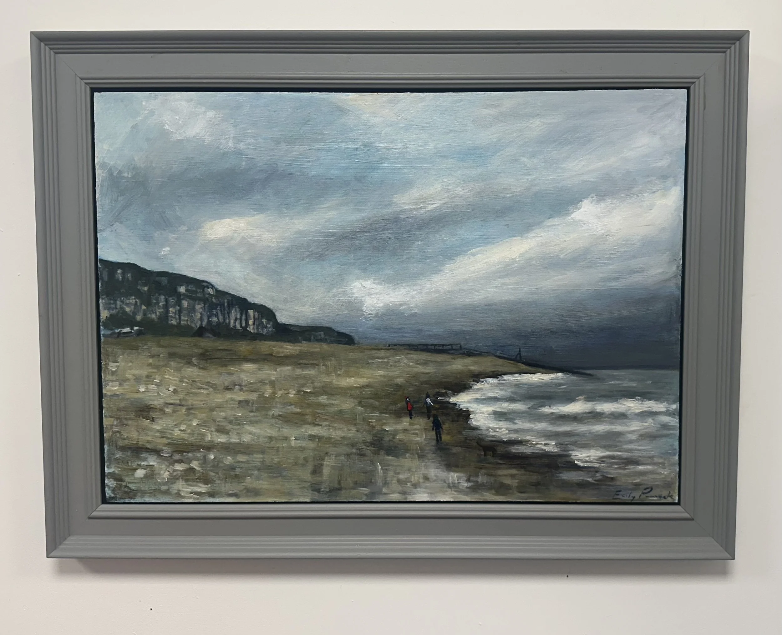 Hastings Beach, Oil on Panel, 72x54cm, £2100