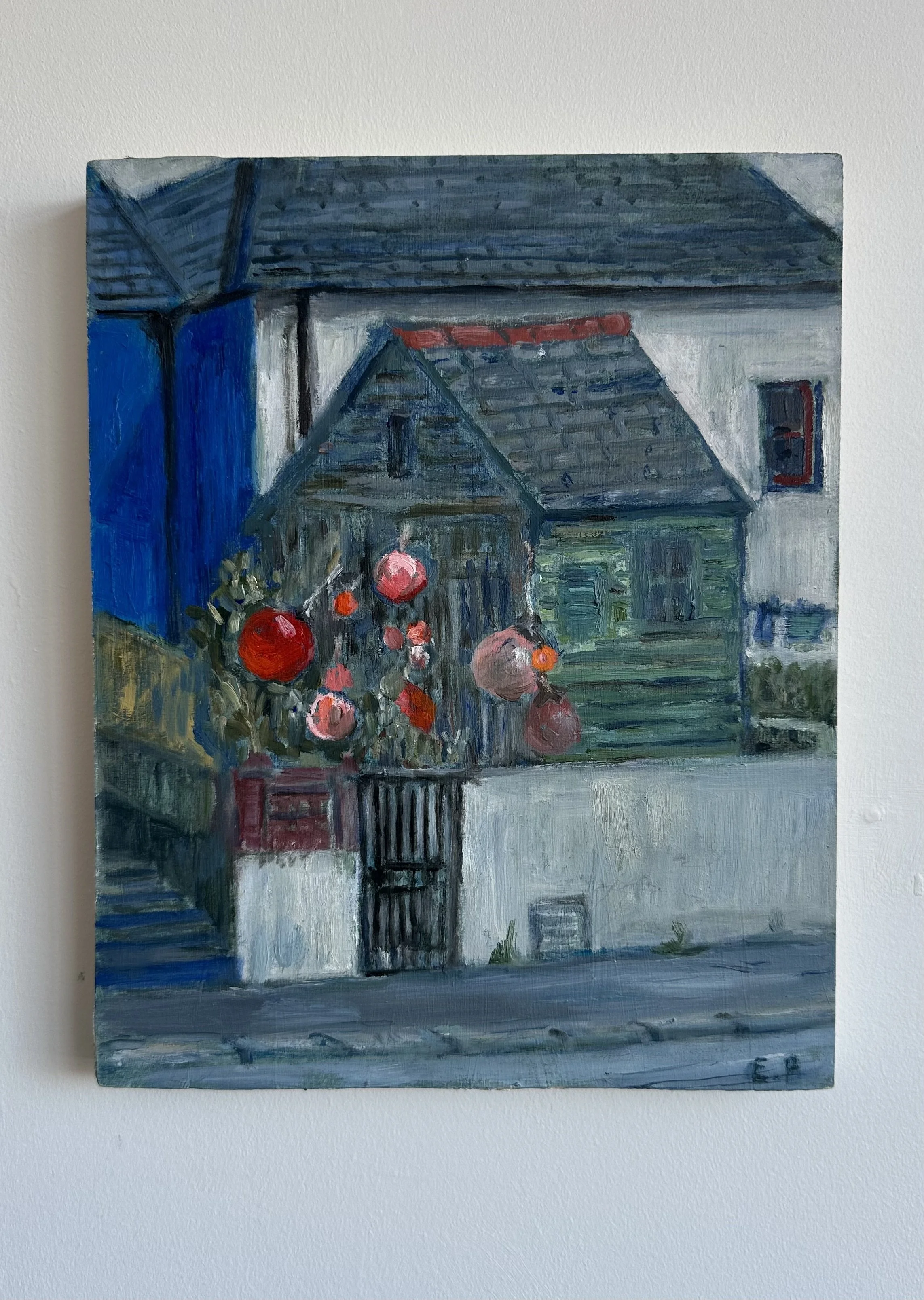Fisherman's Hut, Oil on 2cm deep Panel, 20x25cm, £320