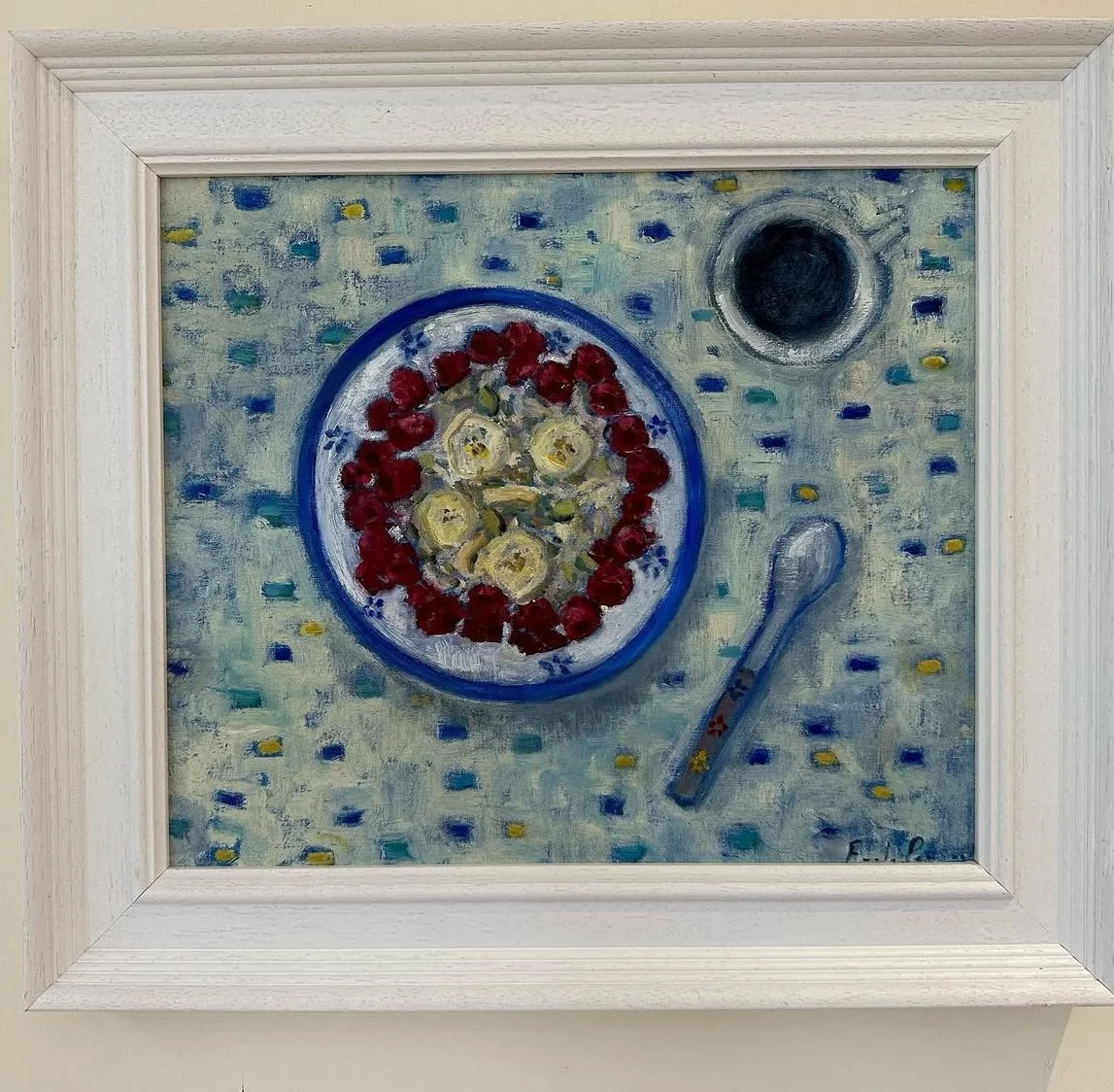 Breakfast, Oil on Canvas, 29x44cm, £495