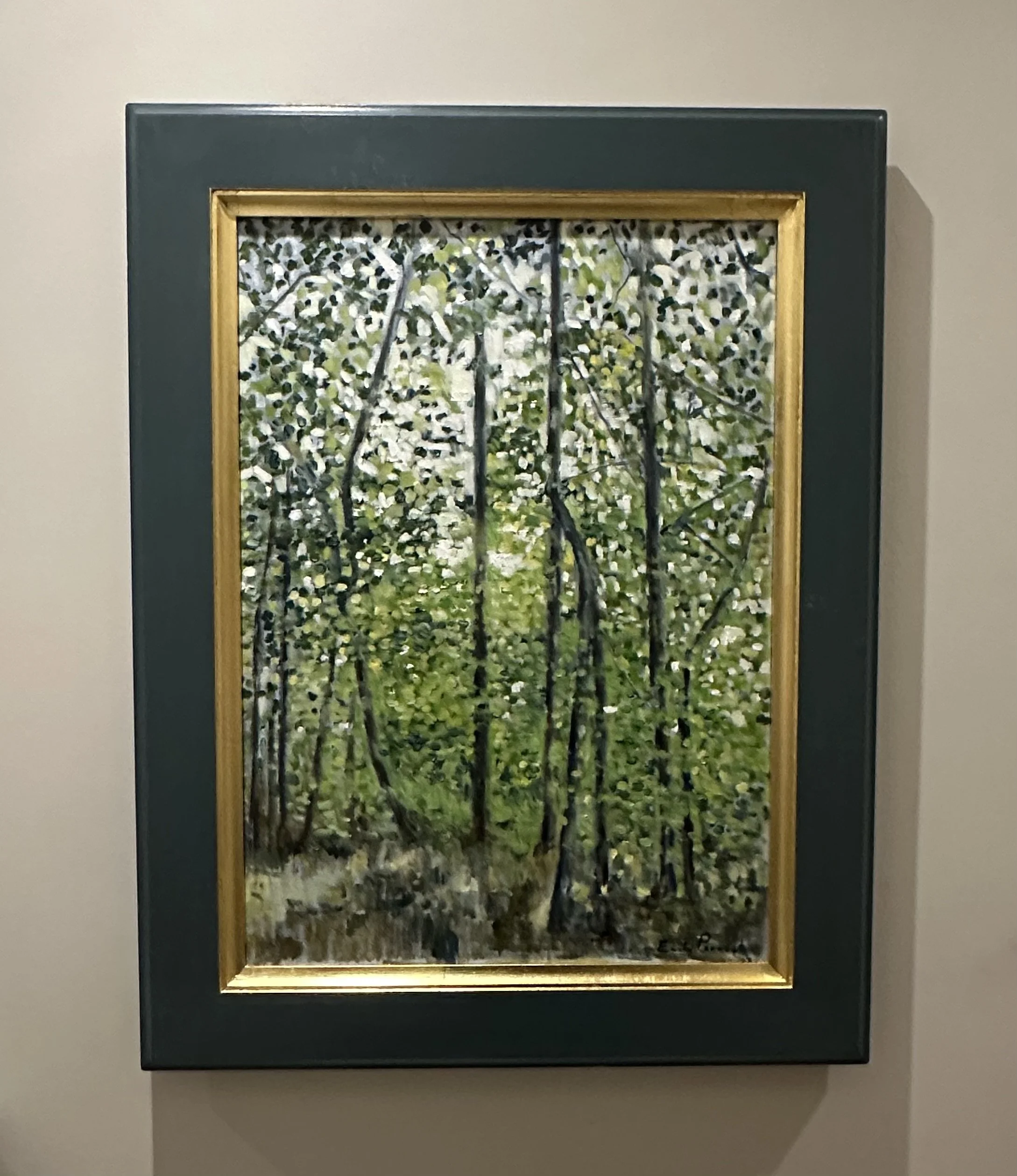 Light through the Woods, Oil on Canvas, 63x81cm £2300