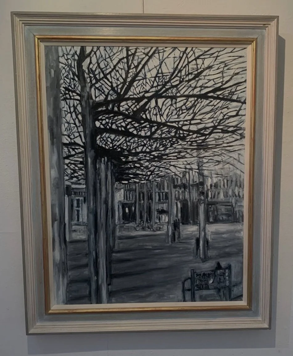 Afternoon in London, Oil on Canvas, 83x104cm, £3500