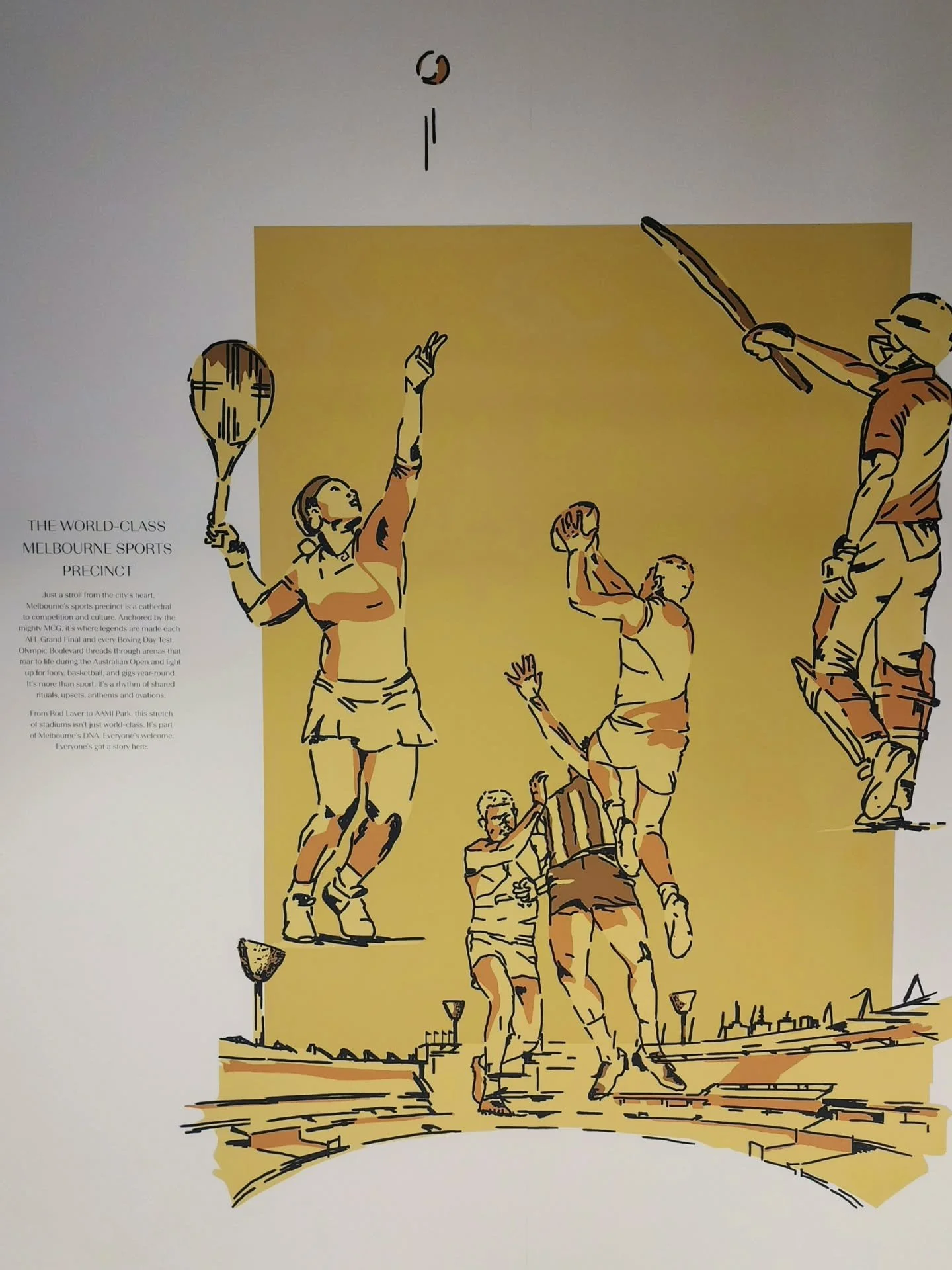 Melbourne, Australia's sporting capital for a reason. Starting the summer strong with the AO 🎾

#AO #melbourne #tennis