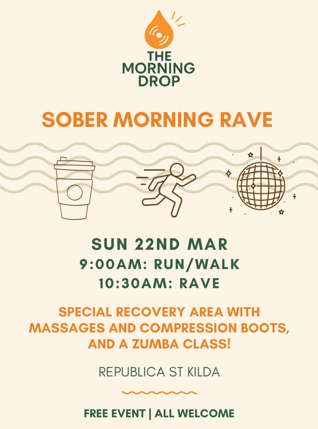 Running at the Morning Drop? DON’T SKIP THE Recovery station.