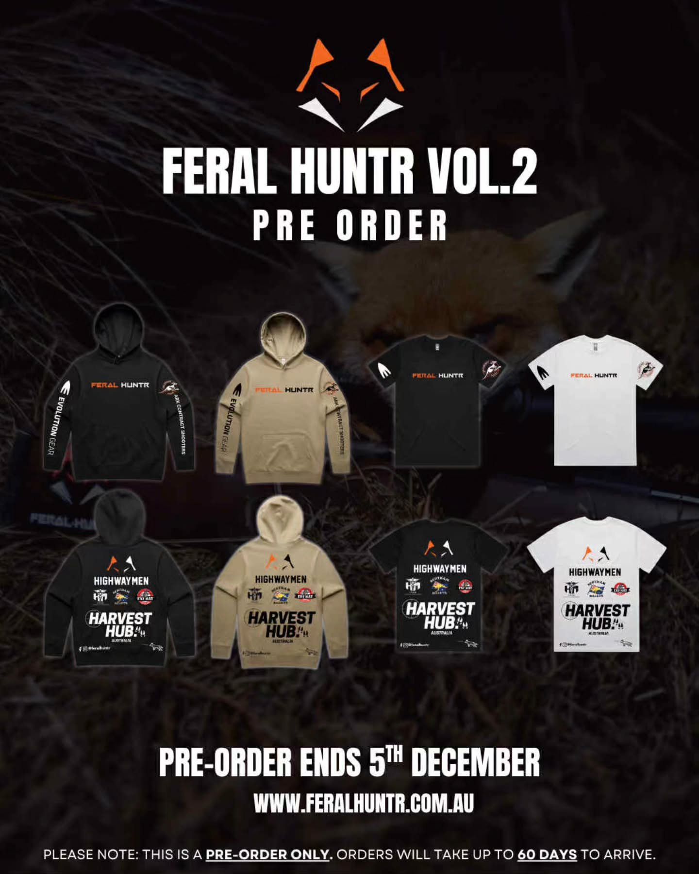 FERAL HUNTR VOL.2 HAS OFFICIALLY DROPPED! 
It's about to get feral 🦊

Shop now via the link in our bio! 

⚠️Please note: This is a pre-order only. Orders will take up to 60 days to arrive.