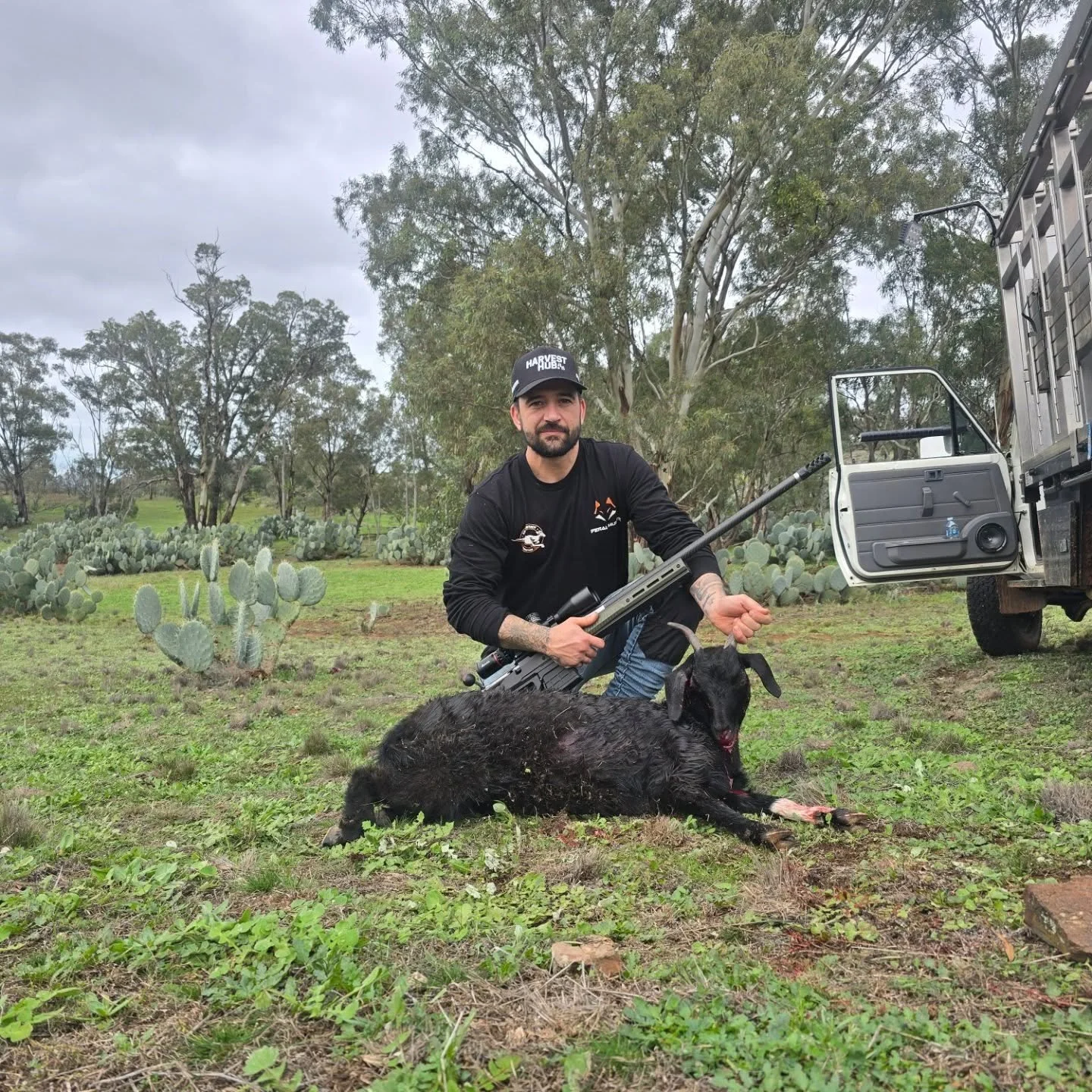 Nice little eater #goathunting #harvesthub #HuntingAustralia #shooterlife #shooting