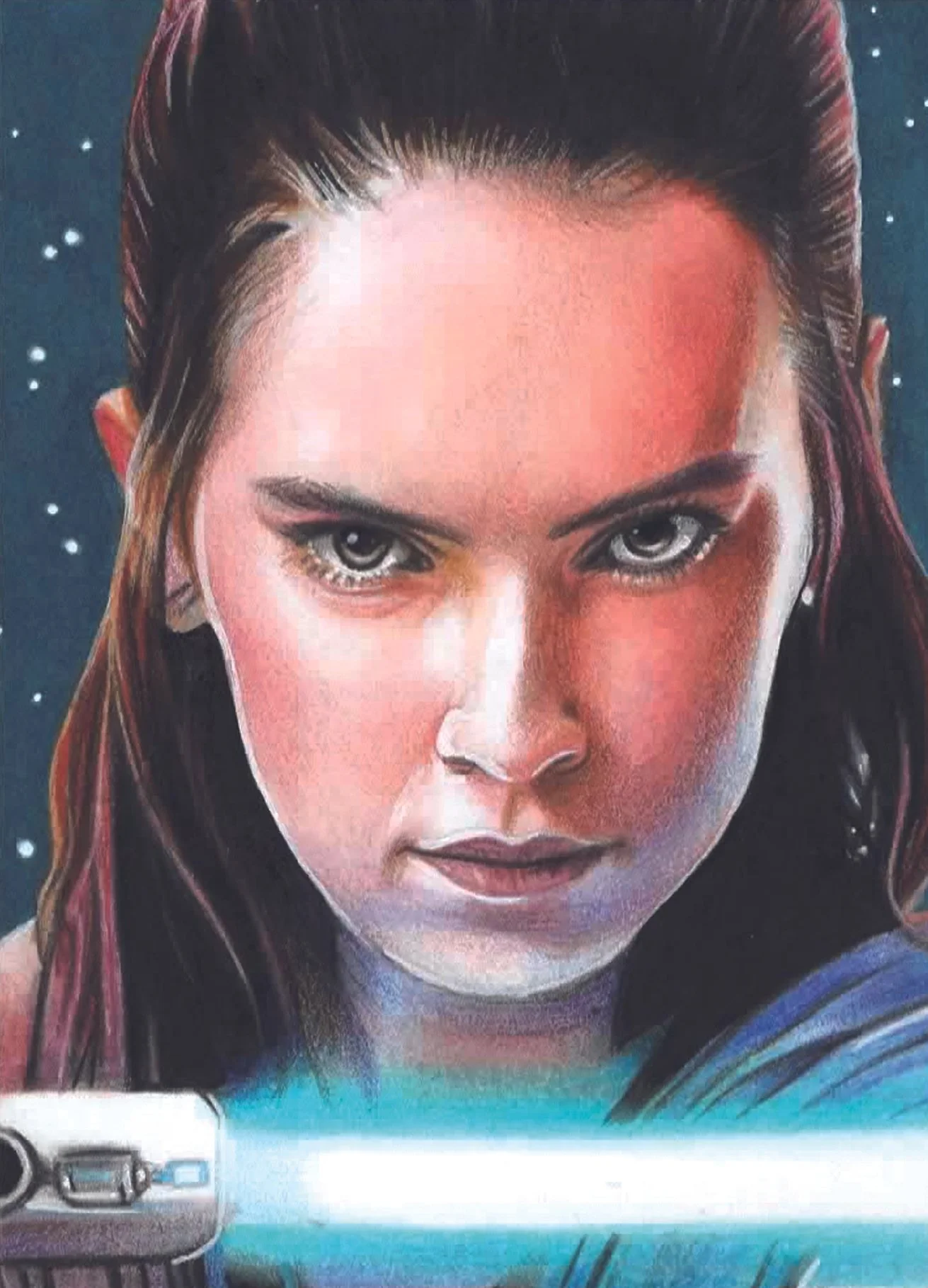 Rey Sketch Card