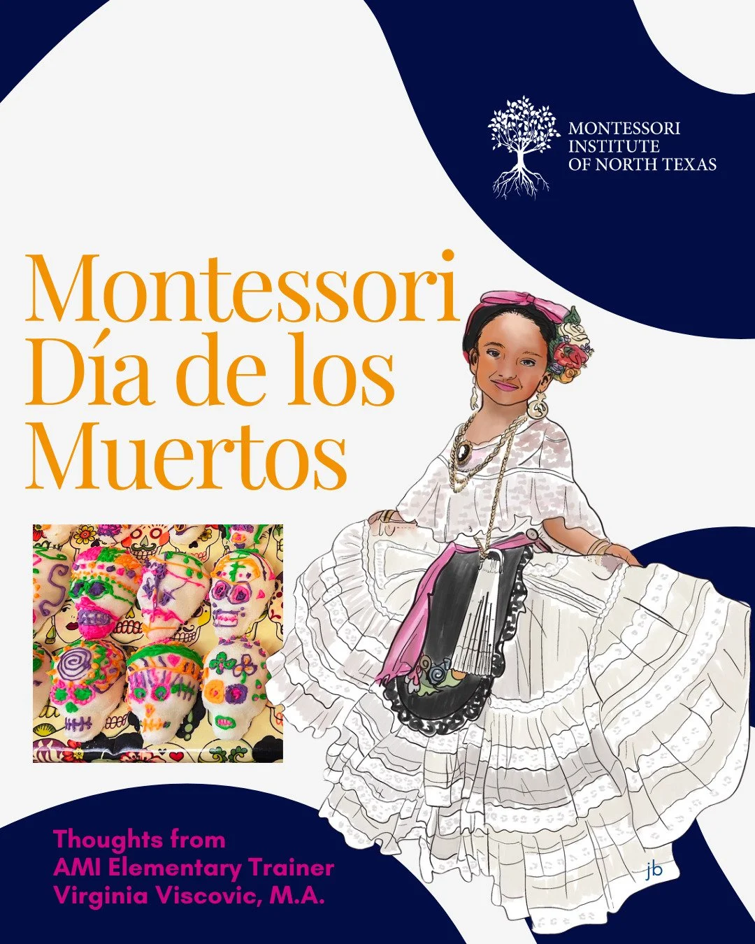 Marigolds, sugar skulls, and a classroom full of curiosity! 🌼🕯️
AMI Elementary Trainer Virginia Viscovic shares how her Montessori elementary community observed D&iacute;a de los Muertos: learning about the holiday, preparing an ofrenda, and making