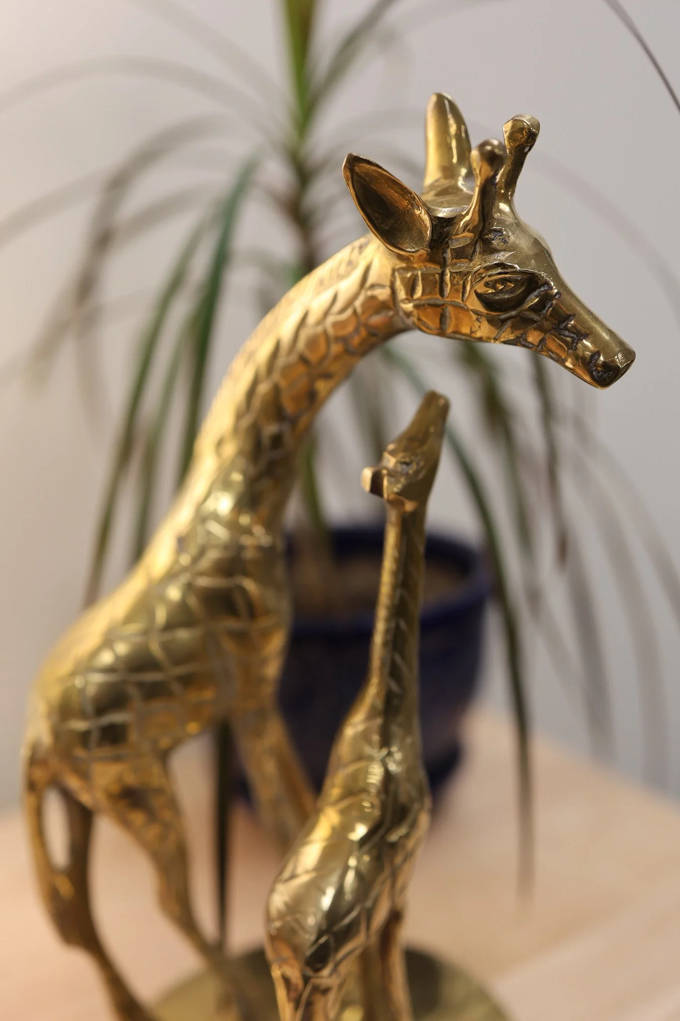 Brass objects for polishing in a Montessori environment