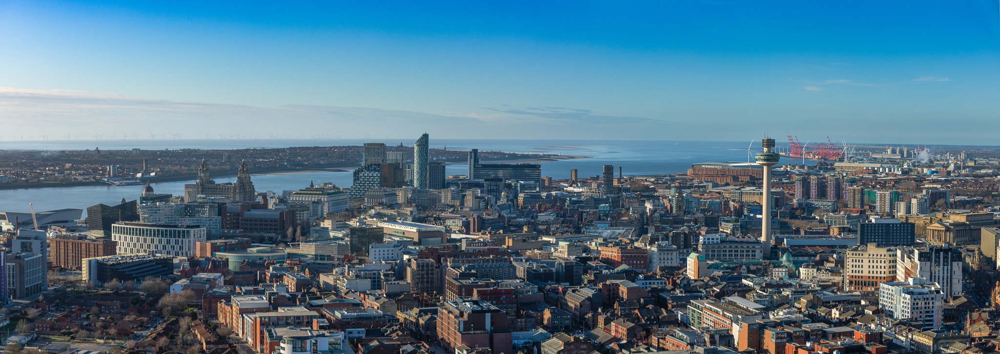 Liverpool Skyline Panorama | Fine Art Print