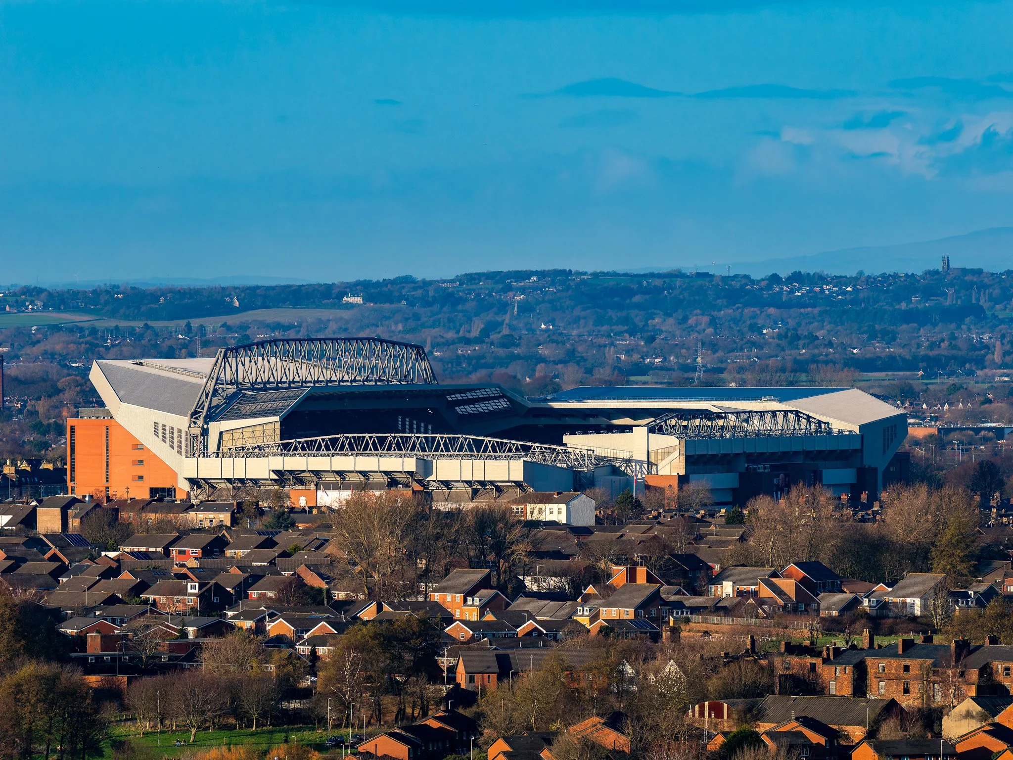 Anfield Stadium from Above | Fine Art Print