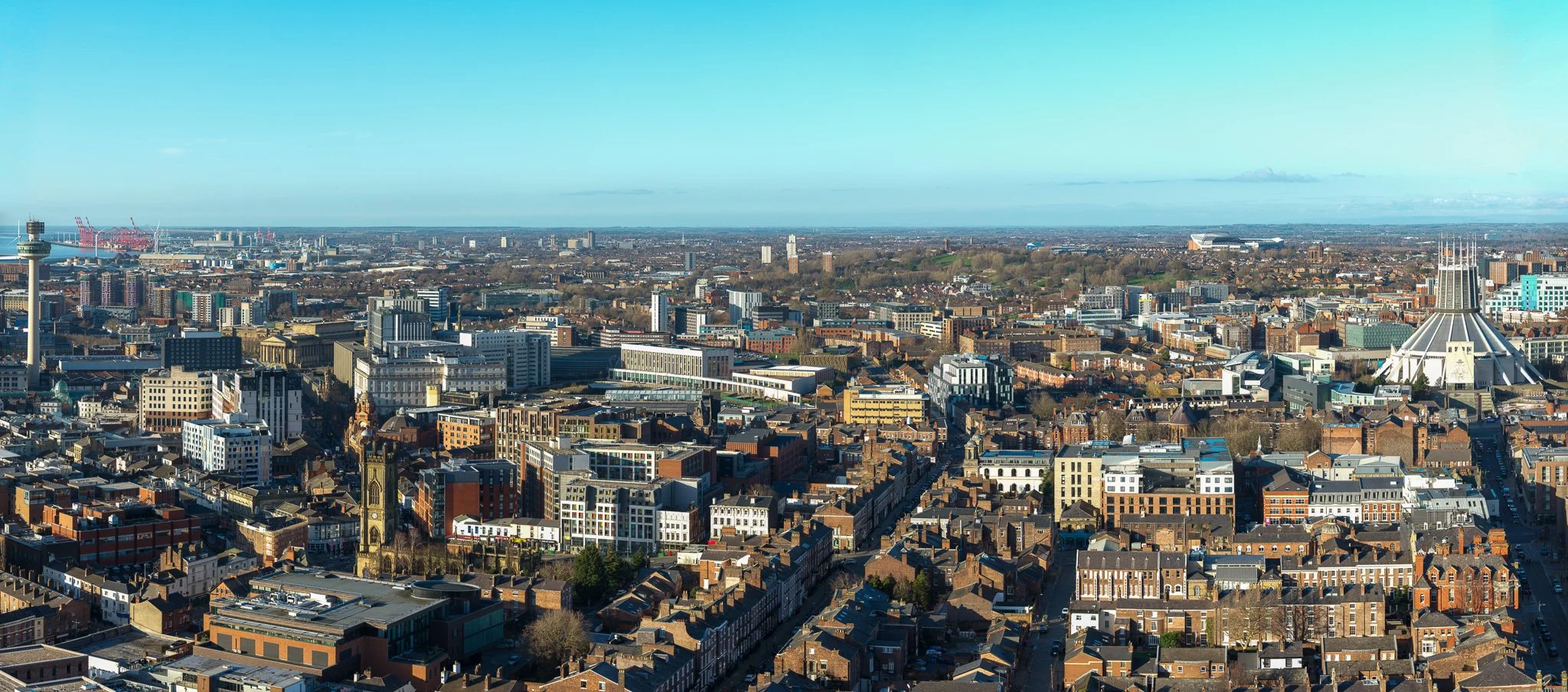 Liverpool Panorama with Anfield | Digital Download
