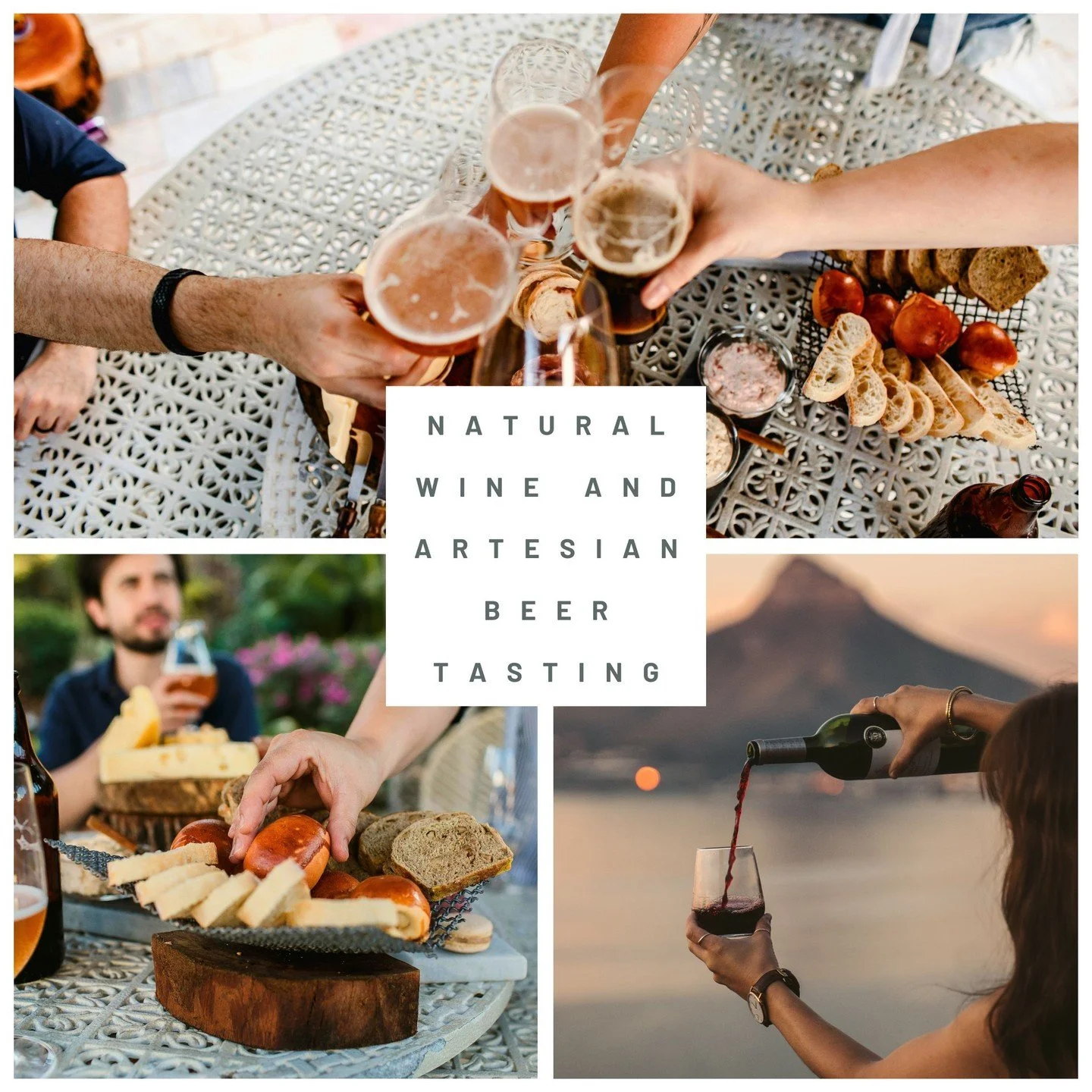 Natural wine and artisanal beer tasting with a sommelier and international beer judge.

Two distinct tastings, each led by an expert who knows their craft inside out. Taste natural wines selected by a high-end sommelier from Costa Smeralda, or explor
