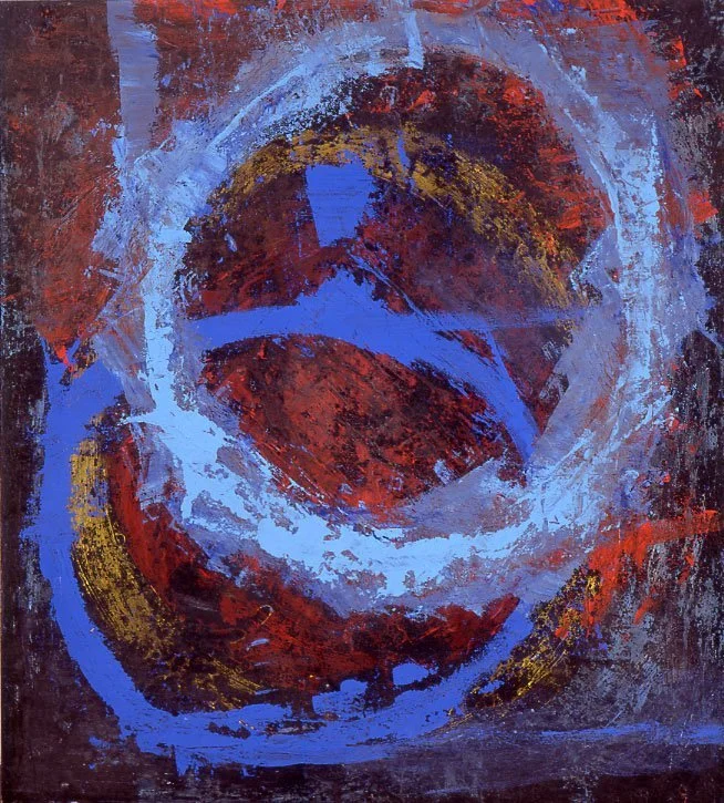 senza titolo, tecnica mista,  83x100 1997
