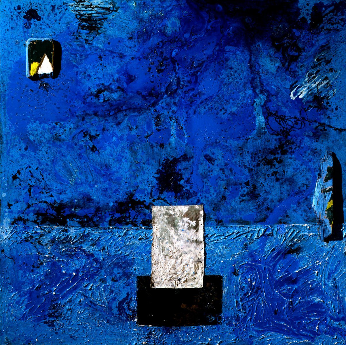 senza titolo – tecnica mista su tavola, 160x160 1992