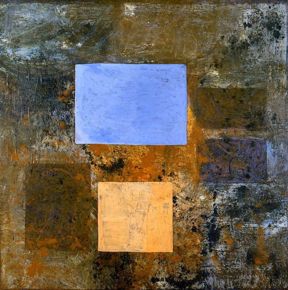 senza titolo – tecnica mista su tavola, 150x150 1994