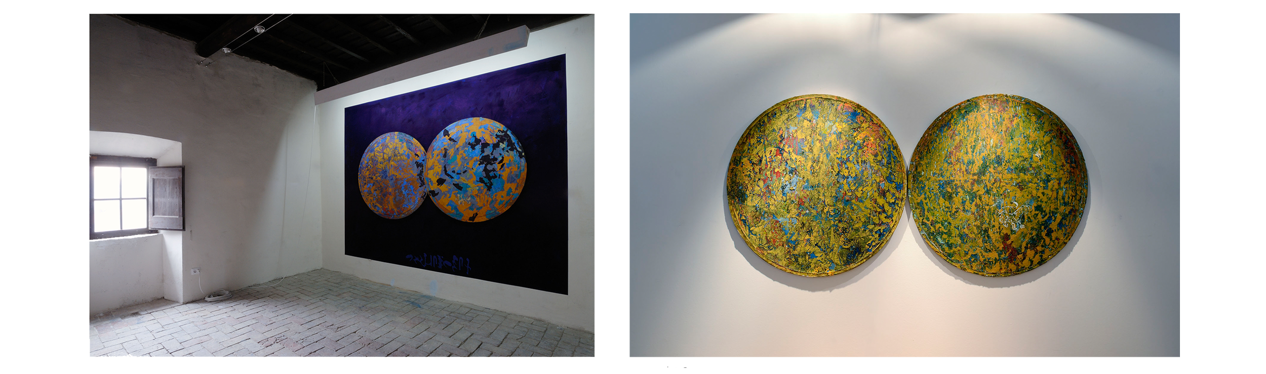 Opera a destra 108 x 95 cm