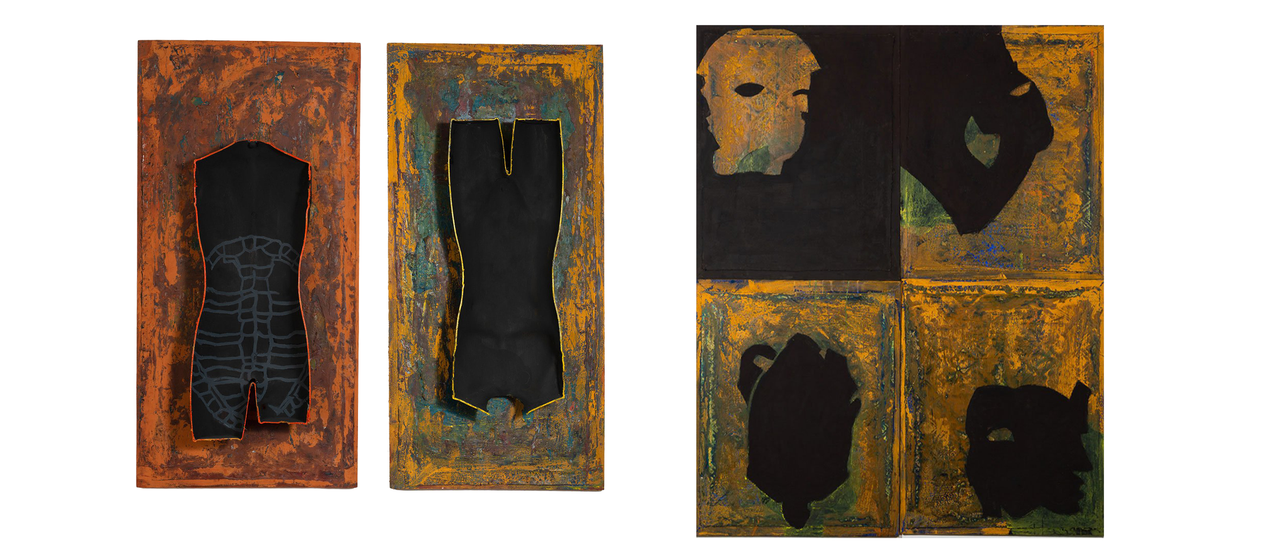 60 x 130 cm / 60 x 130 cm / 132 x 160 cm