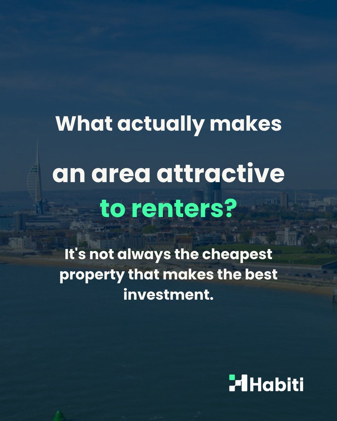 Property investing isn't simply about finding a cheap property.

Understanding why people choose to live somewhere is often just as important as understanding what the property costs.

The strongest investment opportunities usually sit where tenant d