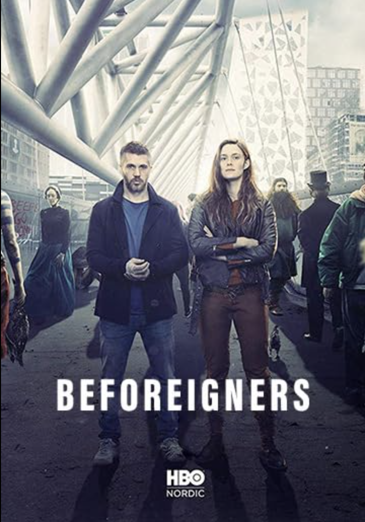 Poster for the HBO Nordic show 'Beforeners'round.