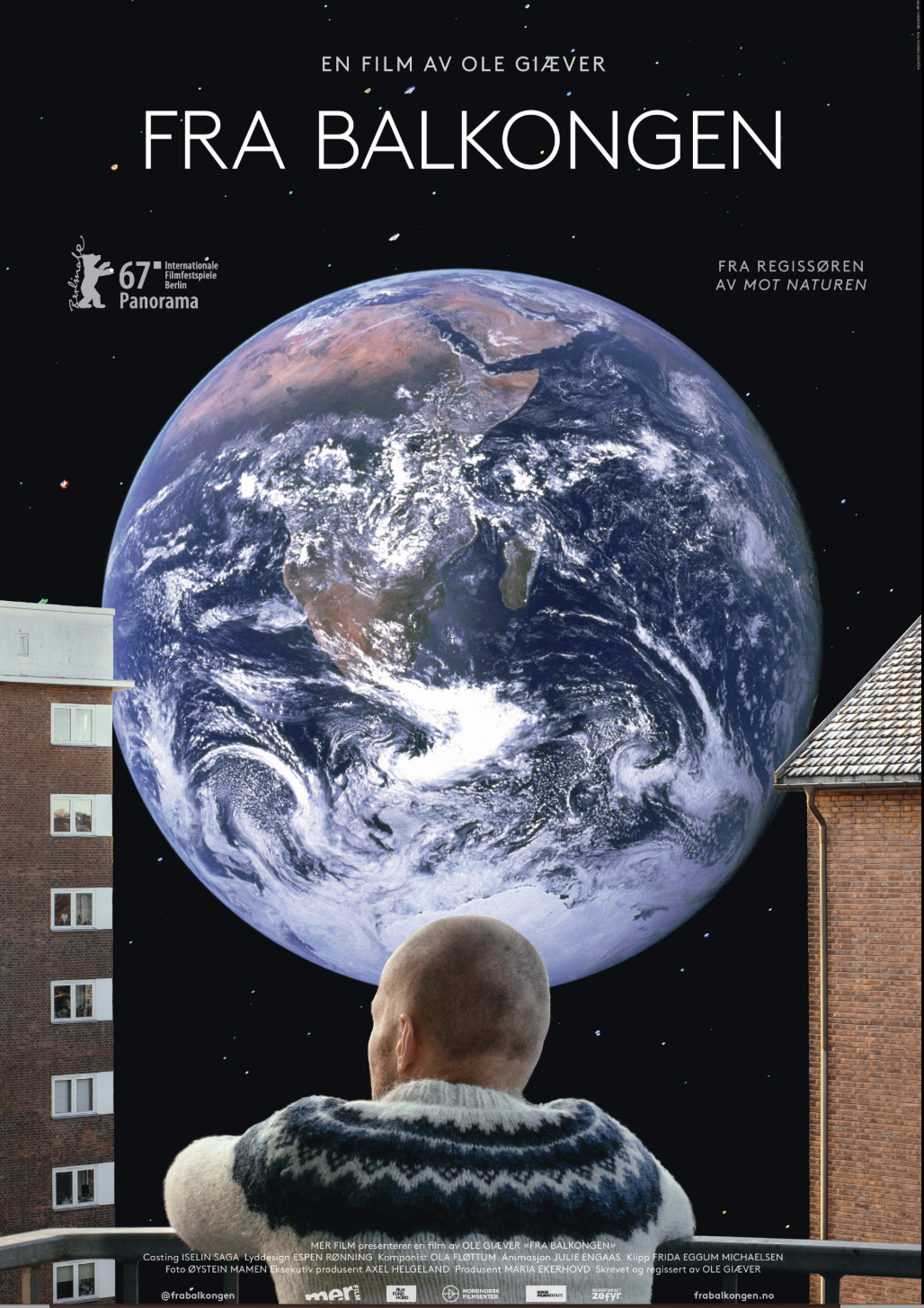 Movie poster for 'Fra Balkongen'