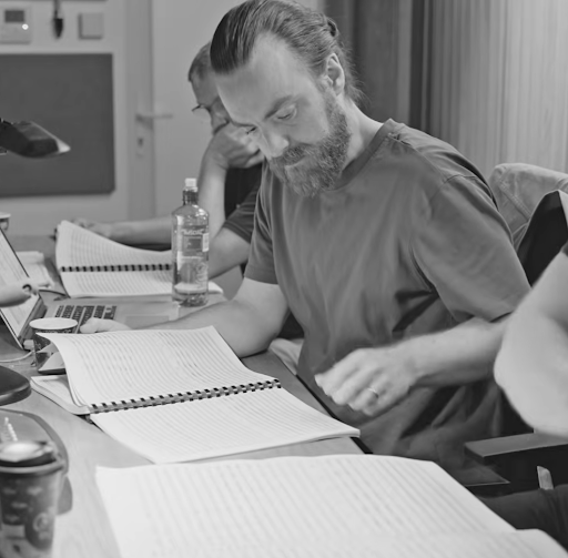 Dave Jewerén Moore, music editor and score mixer