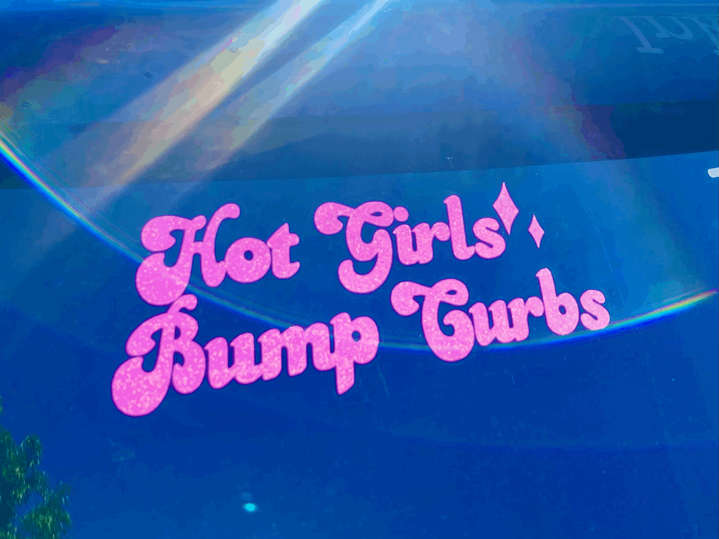 Hot Girls Bump Curbs