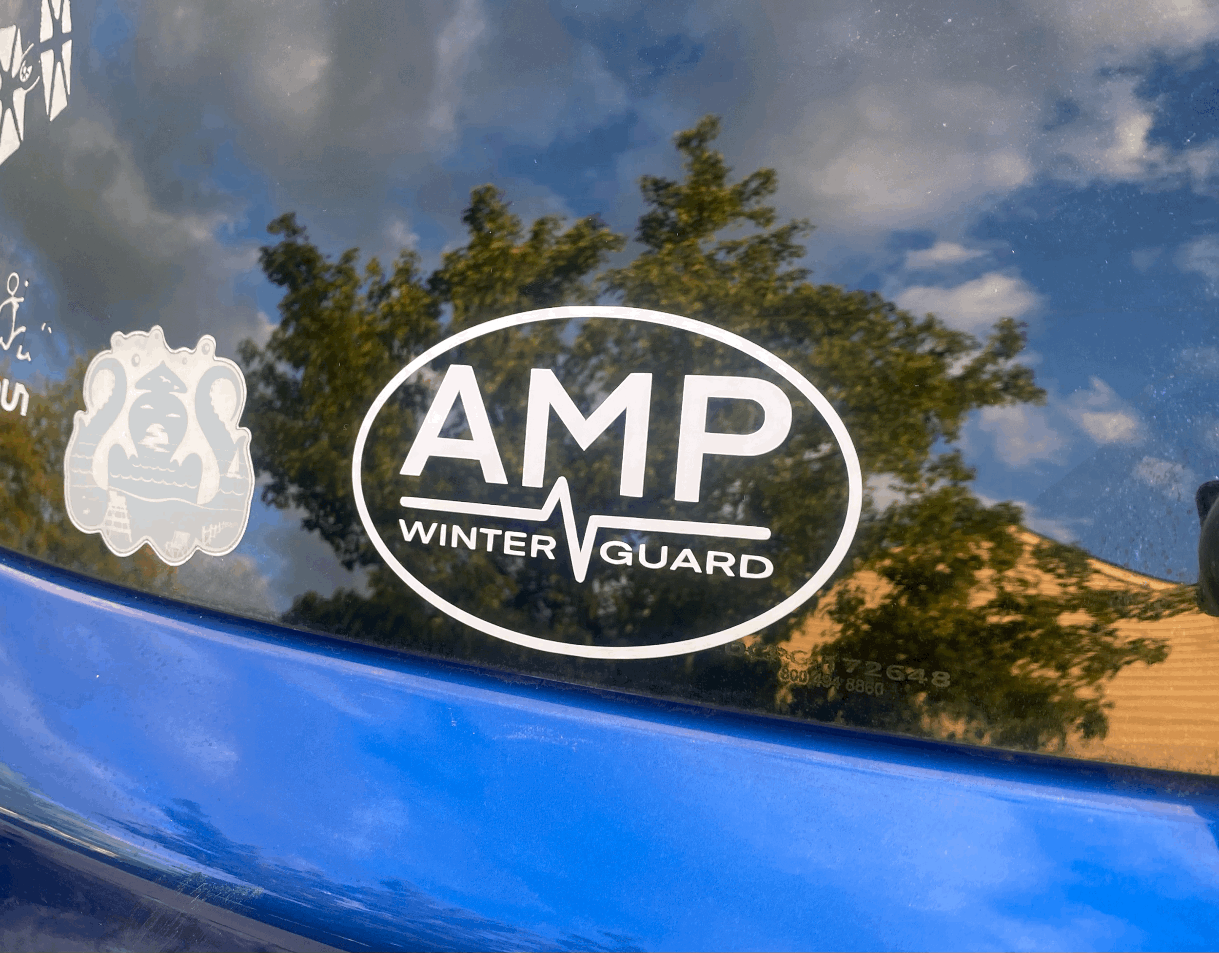 AMP Car Decal
