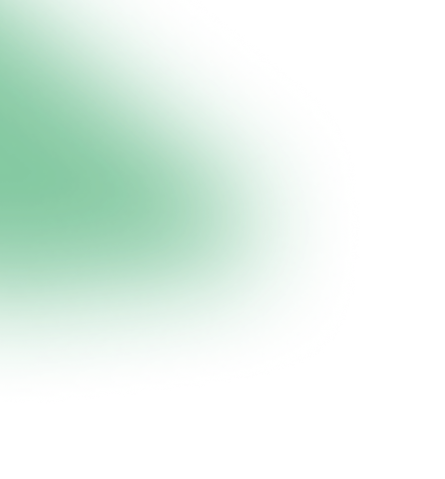 A close-up of a green object, possibly a leaf or a piece of fabric, with a gradient of darker to lighter green. The image is distorted with digital noise and color artifacts.